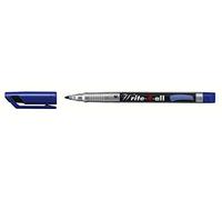STABILO Lot de 3 marqueurs permanent Write-4-all M Moyen 1 mm Bleu