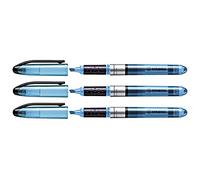 STABILO Lot de 3 Surligneurs NAVIGATOR Pte Biseautée 1 - 4 mm Bleu