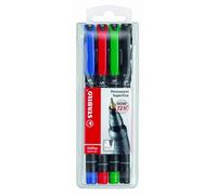 STABILO Lot de 4 Stylo Peinture Feutres Universels OHPen - Permanent
