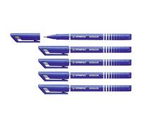 Stylo feutre Stabilo Sensor à capuchon pointe 0,3mm - bleu