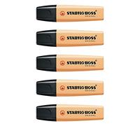 STABILO Surligneur BOSS ORIGINAL Pastel – Pointe biseautée 2–5 mm – Sorbet abricot