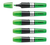 STABILO LUMINATOR - Surligneur - Lot x 5 surligneurs fluo - Vert