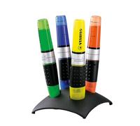STABILO LUMINATOR - Surligneur - Set x 4 surligneurs fluo - Coloris assortis