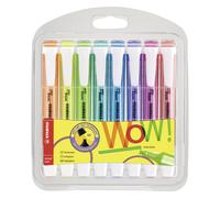 Surligneur Stabilo Swing Cool couleurs assortie Fluo - Pochette de 8