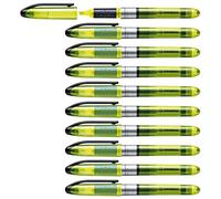 STABILO Surligneurs NAVIGATOR – Lot de 10 fluo – Jaune