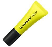 STABILO Surligneur NEON - Lot de 10 surligneurs fluo - Jaune