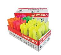 STABILO NEON - Surligneur - boite x 32 surligneurs fluo - 5 couleurs assorties