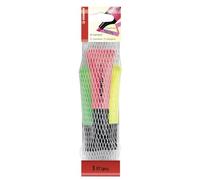 STABILO NEON Surligneur, Jaune/Vert/Rose, Paquet de 3