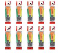 STABILO NEON - Surligneur - Lot de 10 x 3 surligneurs fluo - Jaune + vert + orange