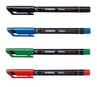 Marqueur permanent Stabilo OHPen pointe 0,4 mm - noir