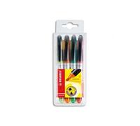 Stabilo Pochette De 4 Surligneurs Encre Liquide Navigator Assortis 545-4