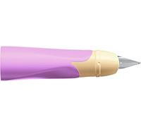 STABILO Poignée pour gaucher - Une pointe pour le stylo plume pastel EASYbirdy - Rose clair/abricot
