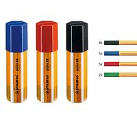 STABILO point 88 - Box de 20 stylos-feutres pointe fine - Coloris assortis