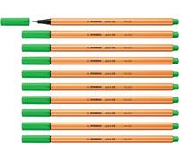 STABILO Stylo feutre point 88 Pointe fine Vert G 1 pièce