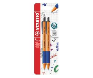 Stabilo pointball Lot de 2 Stylos-billes rétractables