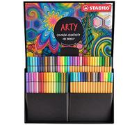 STABILO Set créatif Pen 68 & point 88 'ARTY', étui de 68