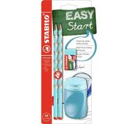 Stabilo Set De 2 Crayons Graphite Hb Droitier+ Taillecrayons + Gomme