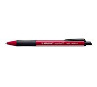 Stabilo Stylo À Bille Rétractable Pointball Naturecolors Rouge Dahlia Écriture Bleue