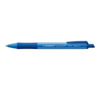 Stylo bille Stabilo Pointball Colorfull rétractable pointe 2,5 mm - écriture moyenne - Bleu