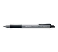 Stylo bille Stabilo Pointball Colorfull rétractable pointe 2,5 mm - écriture moyenne - Noir