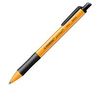 STABILO Stylo bille rétractable pointball pointe moyenne - Encre noire