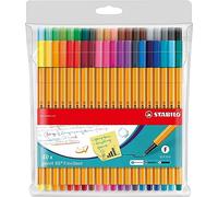 STABILO Point 88 Pochette de 40 stylos-feutres pointe fine