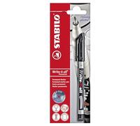 STABILO Stylo-Feutre Permanent Write-4-all pointe fine Noir