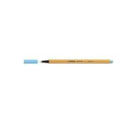 STABILO Stylo-feutre Point 88 Pointe fine 0,4 mm Bleu azur Lot de 3