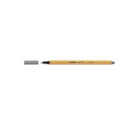 Stabilo Stylo Feutre Point 88 Gris Foncé, Pointe Fine 88/96