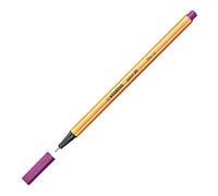 STABILO Stylo-feutre POINT 88 Pointe fine 0,4 mm Lot de 3 Lilas