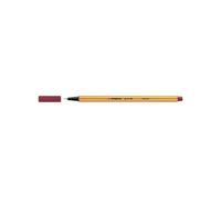 Stabilo Stylo Feutre Point 88 Rouge Bordeaux, Pointe Fine 88/50