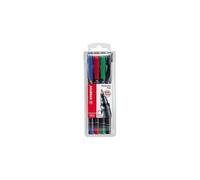 STABILO Marqueur permanent OHPen Universal – Pointe médium 1,0 mm – Étui 8 marqueurs