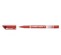 STABILO Stylo Feutre Sensor M - 1 Stylo-Feutre Pointe Moyenne - Rouge
