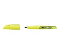 Stabilo Stylo Plume Easybuddy Fluo M, Pour Droitiers, Jaune