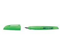 Stabilo Stylo Plume Easybuddy Fluo M, Pour Droitiers, Vert