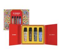 STABILO - Surligneur - BOSS ORIGINAL x DOLCE&GABBANA - mix de couleurs - set de 4