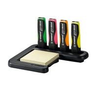 Stabilo Surligneur Green Boss, Kit De Table De 4 Assortis + Notes