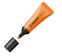 Surligneur Stabilo Néon couleur - pointe biseautée orange