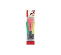 STABILO Surligneur NEON Jaune/Vert/Rose – Paquet de 3