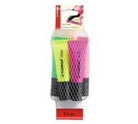 STABILO Surligneurs Texmarker NEON – Filet de 5 assortis