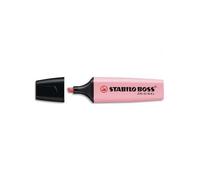 Stabilo Surligneur Pastel Boss Rose. Pointe Biseautée