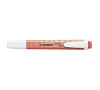 Surligneur stabilo swing cool pastel edition format stylo pointe biseautee trace 1/4mm clip coloris douceur de