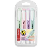 STABILO Swing Cool Pastel Edition Étui de 4 marqueurs fluorescents