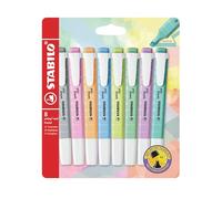 STABILO – Surligneur Swing Cool Pastel – Pochette 8 couleurs pastel assorties