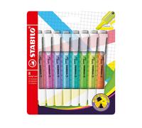 STABILO swing cool Pochette de 8 surligneurs format stylo