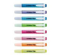 Stabilo - Swing Cool - Surligneur De Poche - Pointe Biseautée - Violet - Lot De 10