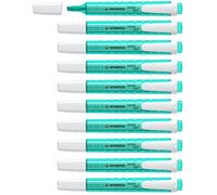 STABILO swing cool - Surligneur - Lot x 10 surligneurs fluo - turquoise