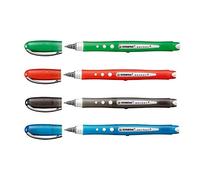 Stabilo Worker coloré stylos roller 0,5 mm Bleu (Lot de 3)
