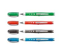 Stabilo Worker coloré stylos roller 0,5 mm Noir (Lot de 3)