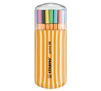 Stabilo Zébrui Point 88 Stylo feutre 0,4 mm Assortis Boite de 20
